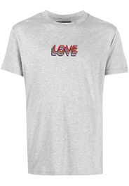 Viktor & Rolf T-shirt con stampa Love - Grigio