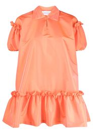 Viktor & Rolf Abito corto con maniche a palloncino - Arancione