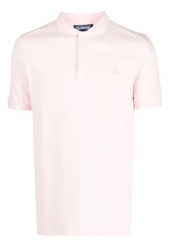 Vilebrequin Palatin logo-embroidered polo shirt - Rosa