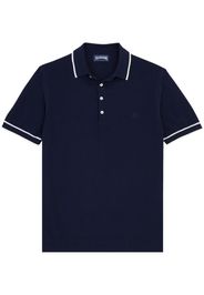 Vilebrequin logo-embroidered polo shirt - Blu