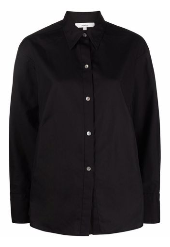 Vince sculpted long sleeve shirt - Nero