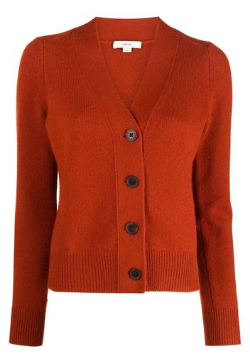 Vince V-neck cardigan - Arancione