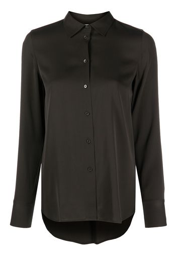 Vince slim-fit blouse - Marrone