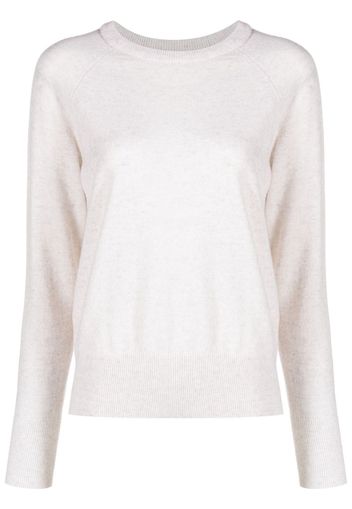 Vince Maglione girocollo con maniche raglan - Bianco