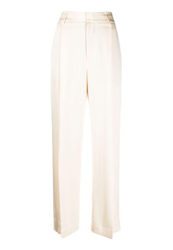 Vince high-waisted tailored trousers - Toni neutri