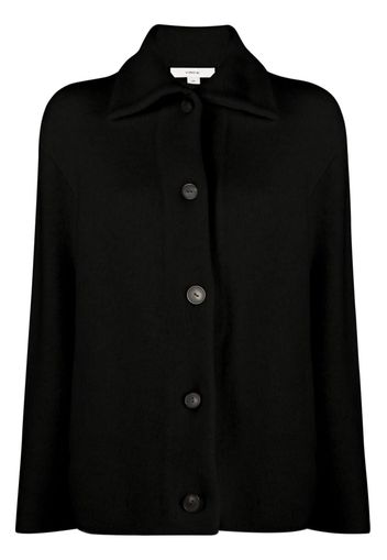 Vince Cardigan con scollo ampio - Nero