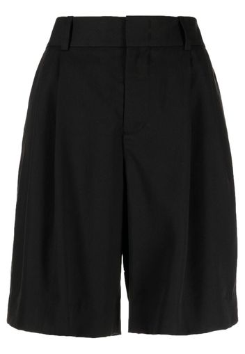 Vince Shorts sartoriali a vita alta - Nero