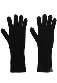 Vince knitted cashmere gloves - Nero