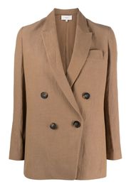 Vince double-breasted blazer - Marrone