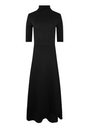 Vince roll-neck fine-knit midi dress - Nero