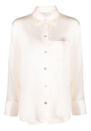 Vince long-sleeve silk shirt - Toni neutri