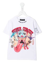 Vision Of Super Kids Super Circus short-sleeve T-shirt - Bianco