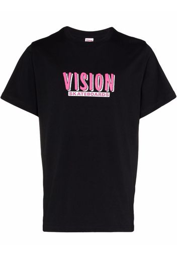 Vision Street Wear Skateboards logo-print cotton T-shirt - Nero