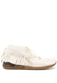 visvim fringed leather loafers - Toni neutri