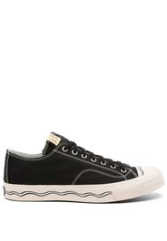 visvim Sneakers Seeger Lo in pelle - Nero