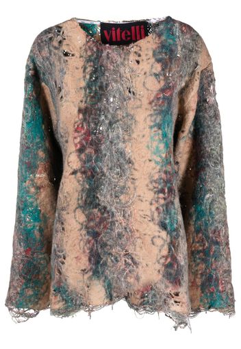 VITELLI distressed-effect DOOMBOH® jumper - Toni neutri