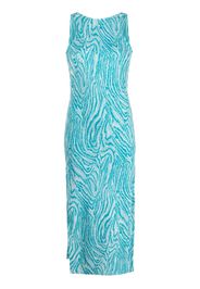 VITELLI sleeveless knitted midi dress - Blu