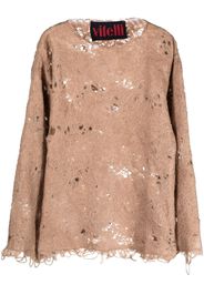VITELLI distressed-effect DOOMBOH® jumper - Toni neutri