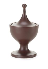 Vitra pointed ceramic container - Marrone