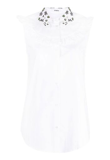 Vivetta Camicia con dettaglio cut-out - Bianco