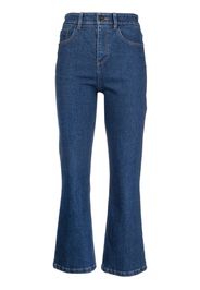 Vivetta cropped flared jeans - Blu