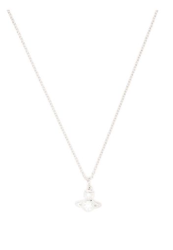 Vivienne Westwood Orb-pendant chain necklace - Argento