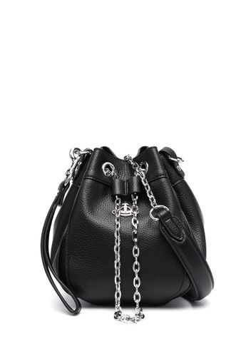 Vivienne Westwood faux-leather chain-link bag - Nero