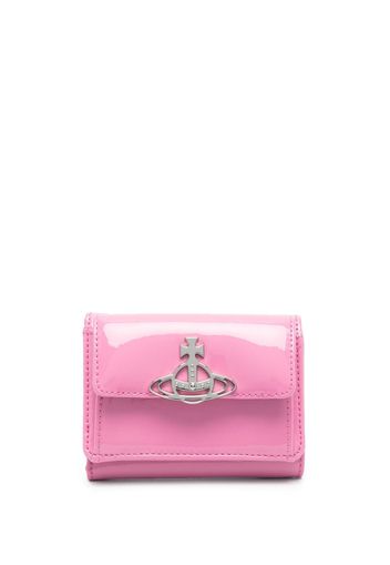 Vivienne Westwood Portafoglio tri-fold - Rosa