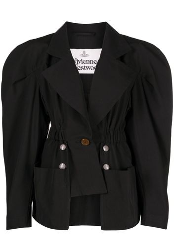 Vivienne Westwood Jacques puff-sleeve cotton jacket - Nero