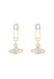 Vivienne Westwood Lucrece orb earrings - Oro