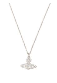 Vivienne Westwood Collana Grace Bas Relief con pendente Orb - Argento