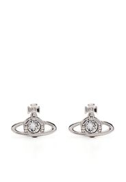 Vivienne Westwood Nano Solitaire stud earrings - Argento