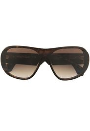 Vivienne Westwood tortoiseshell pilot-frame sunglasses - Marrone