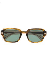 Vivienne Westwood tortoiseshell square-frame sunglasses - Marrone