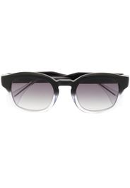 Vivienne Westwood Cary glossy rectangle-frame sunglasses - Nero