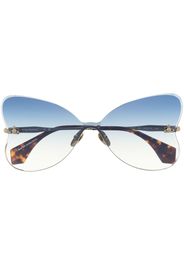 Vivienne Westwood butterfly-frame gradient sunglasses - Blu