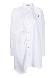 Vivienne Westwood long-sleeve shirt dress - Bianco