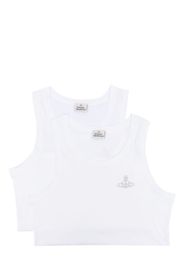 Vivienne Westwood Set di 2 top con stampa - Bianco