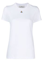 Vivienne Westwood T-shirt con ricamo - Bianco