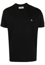 Vivienne Westwood T-shirt con ricamo - Nero