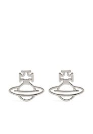 Vivienne Westwood Orb stud earrings - Argento