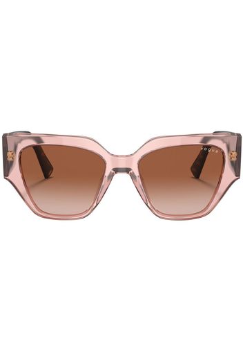 Vogue Eyewear transparent square-frame sunglasses - Rosa