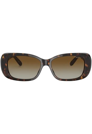 Vogue Eyewear cat-eye tortoiseshell sunglasses - Marrone