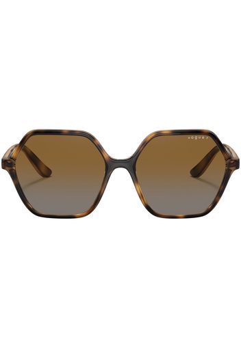 Vogue Eyewear geometric frame sunglasses - Marrone