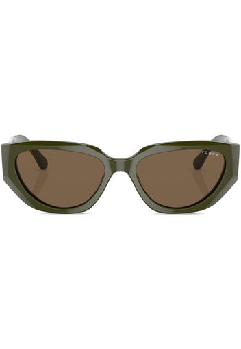 Vogue Eyewear cat-eye brown tinted sunglasses - Verde