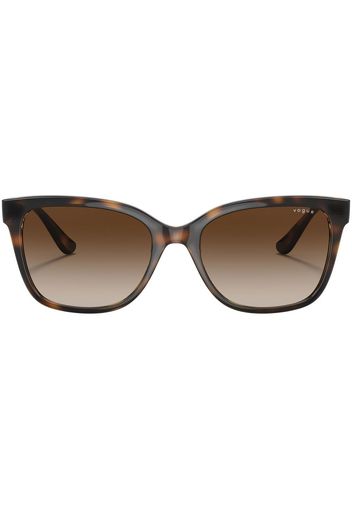 Vogue Eyewear cat-eye tortoiseshell sunglasses - Marrone