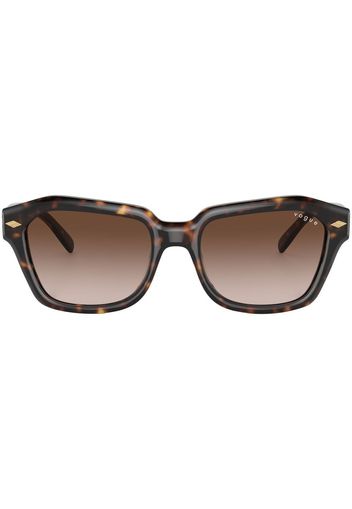 Vogue Eyewear angular cat-eye sunglasses - Marrone