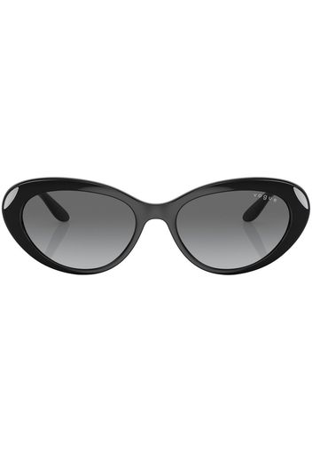 Vogue Eyewear oval-frame sunglasses - Nero