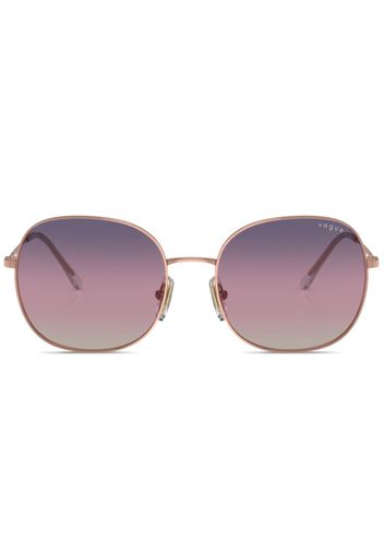 Vogue Eyewear gradient-lenses round-frame sunglasses - 5152U6 Rose Gold