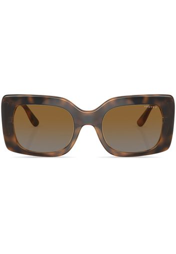 Vogue Eyewear tortoiseshell-effect square-frame sunglasses - Marrone